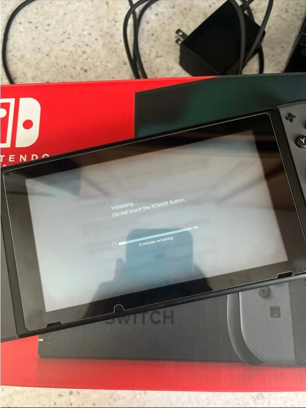 nintendo switch 1 gray joycons
